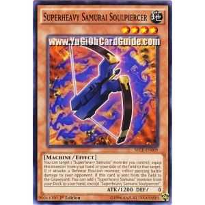 Superheavy Samurai Soulpiercer (Common) – Secrets of Eternity | Carta YUGIOH en México