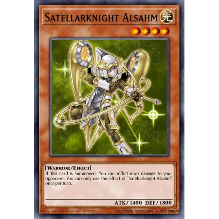 Satellarknight Alsahm (Super Rare)