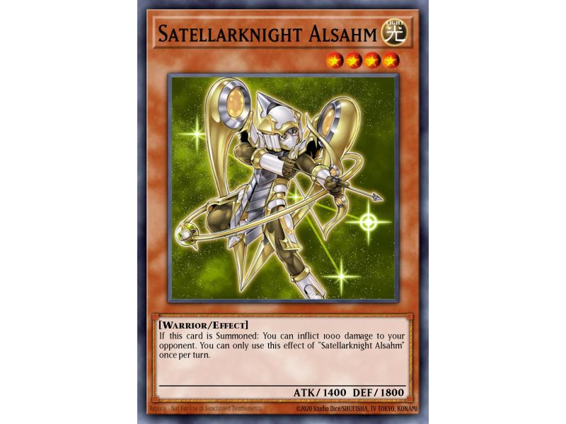 Satellarknight Alsahm (Super Rare)