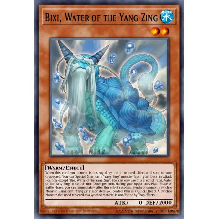Bixi, Water of the Yang Zing (Super Rare)