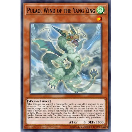 Pulao, Wind of the Yang Zing (Super Rare)