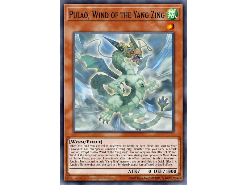 Pulao, Wind of the Yang Zing (Super Rare)
