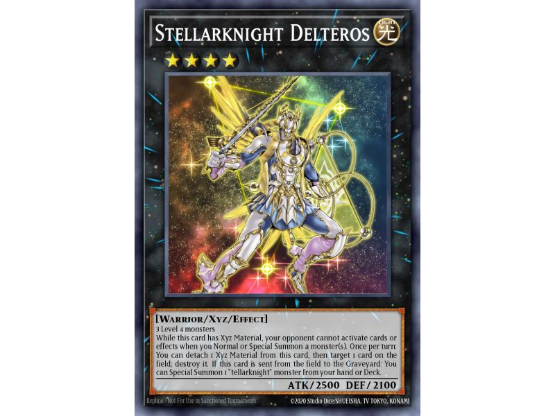 Stellarknight Delteros (Ghost Rare)