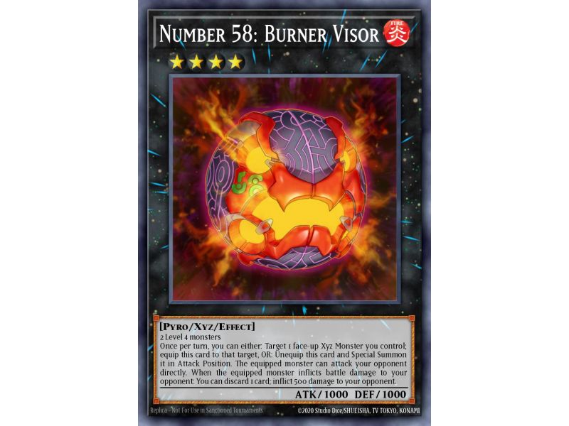Number 58: Burner Visor (Common)