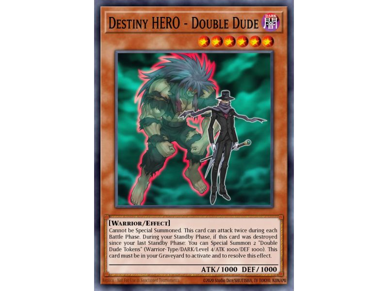 Destiny HERO - Double Dude (Rare)