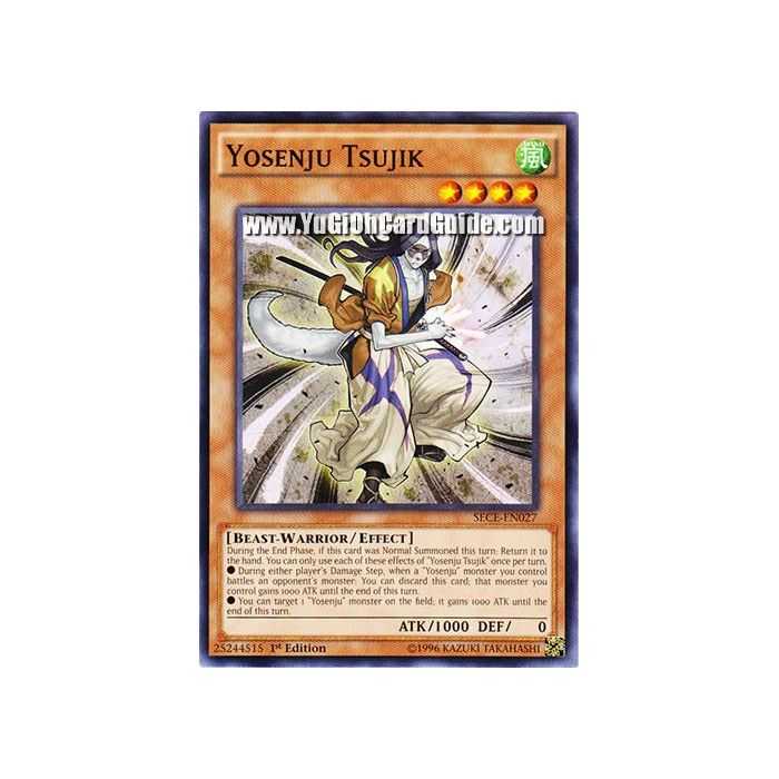 Yosenju Tsujik (Common) – Secrets of Eternity | Carta YUGIOH en México