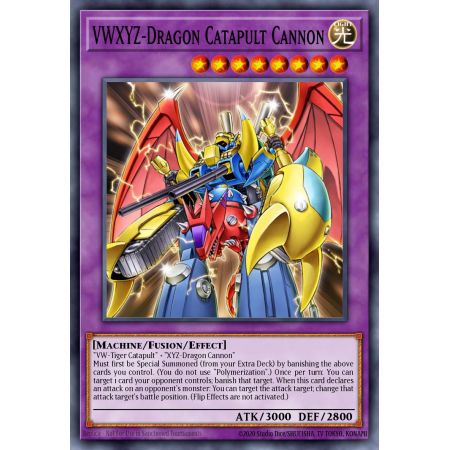 VWXYZ-Dragon Catapult Cannon (Rare)