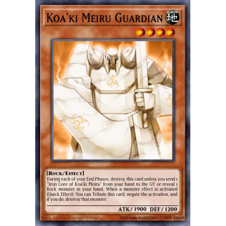 Koa'ki Meiru Guardian (Super Rare)