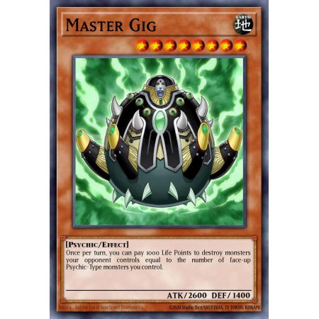 Master Gig (Super Rare)