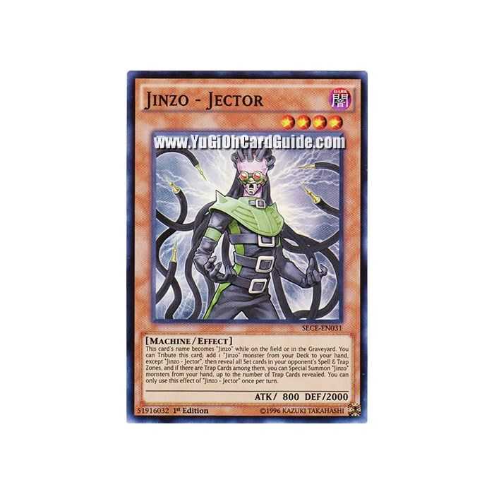 Jinzo - Jector (Super Rare) – Secrets of Eternity | Carta YUGIOH en México