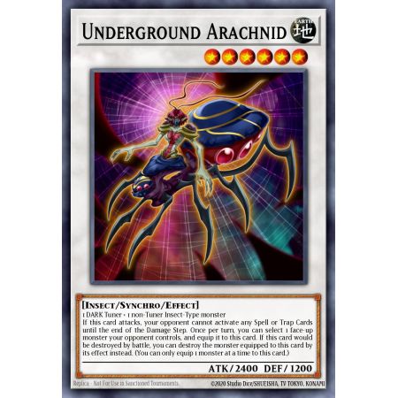 Underground Arachnid (Super Rare)