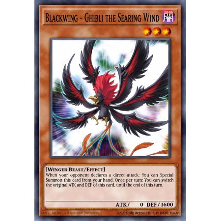 Blackwing - Ghibli the Searing Wind (Common)