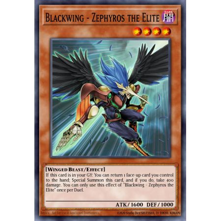 Blackwing - Zephyros the Elite (Ultra Rare)