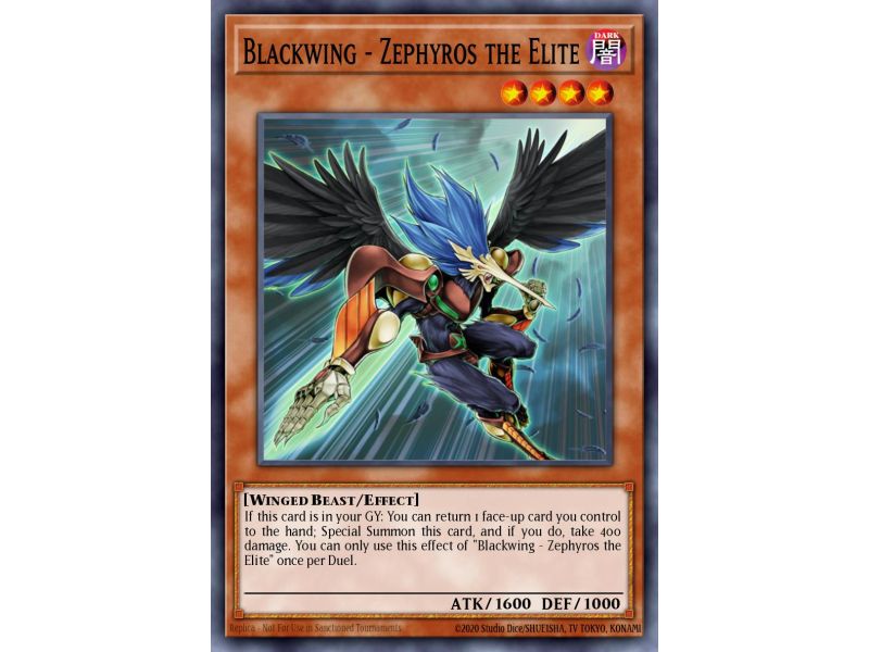 Blackwing - Zephyros the Elite (Ultra Rare)