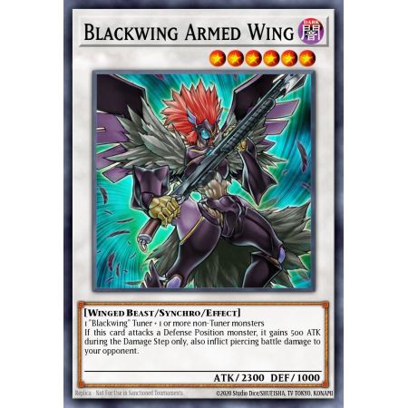 Blackwing Armed Wing (Rare)