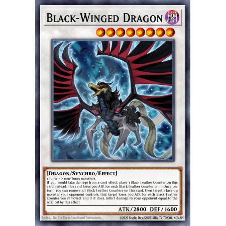 Black-Winged Dragon (Super Rare)