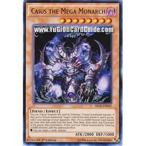 Caius the Mega Monarch (Ultra Rare) – Secrets of Eternity | Carta YUGIOH en México