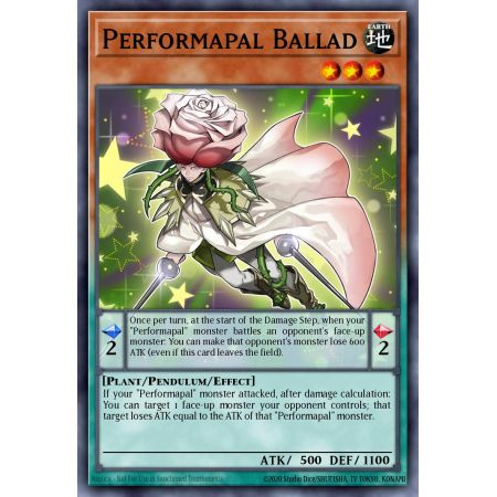 Performapal Ballad (Super Rare)