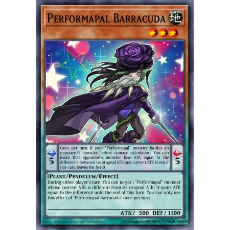 Performapal Barracuda (Super Rare)