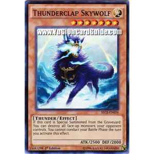 Thunderclap Skywolf (Super Rare) – Secrets of Eternity | Carta YUGIOH en México