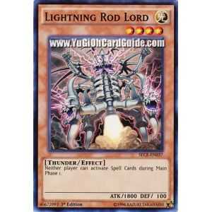 Lightning Rod Lord (Super Rare) – Secrets of Eternity | Carta YUGIOH en México