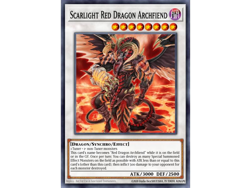 Scarlight Red Dragon Archfiend (Rare)