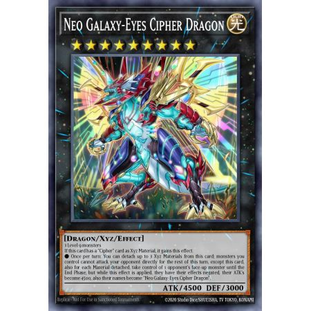 Neo Galaxy-Eyes Cipher Dragon (Ultra Rare)