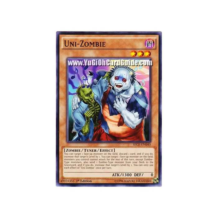 Uni-Zombie (Common) – Secrets of Eternity | Carta YUGIOH en México
