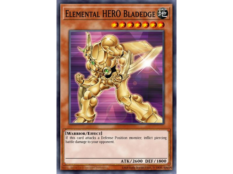 Elemental HERO Bladedge (Rare)