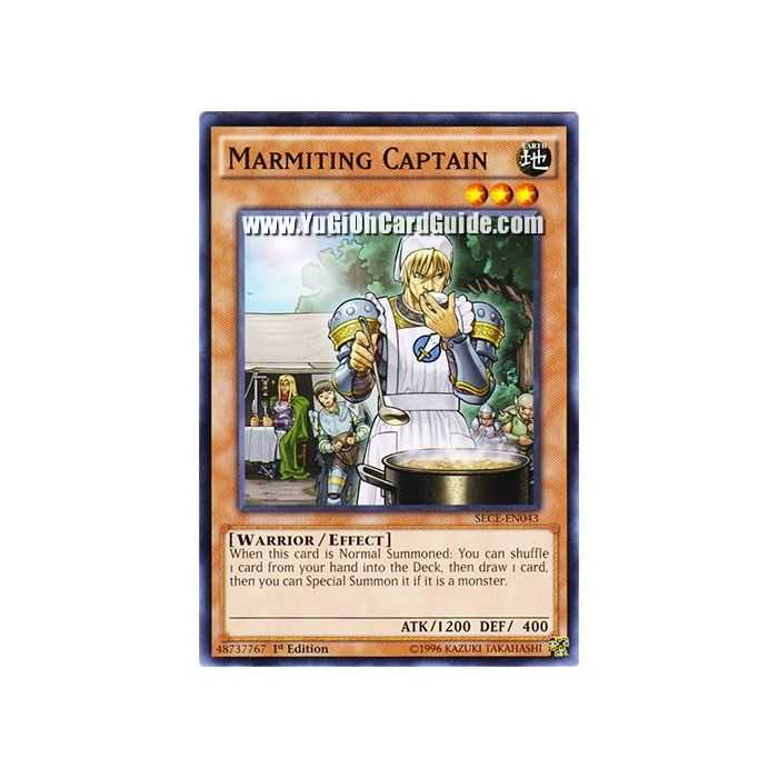 Marmiting Captain (Common) – Secrets of Eternity | Carta YUGIOH en México
