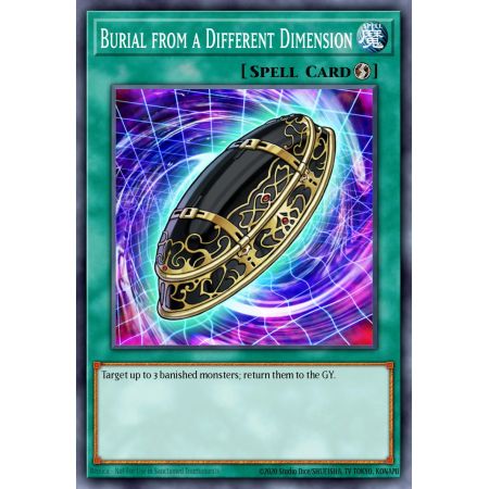 Burial from a Different Dimension (Ultra Rare)