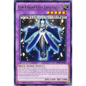 Gem - Knight Lady Lapis Lazuli (Rare) – Secrets of Eternity | Carta YUGIOH en México