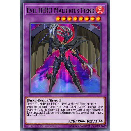 Evil HERO Malicious Fiend (Ultra Rare)