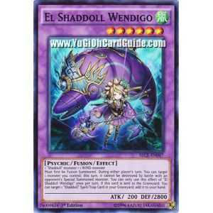 El Shaddoll Wendigo (Super Rare) – Secrets of Eternity | Carta YUGIOH en México