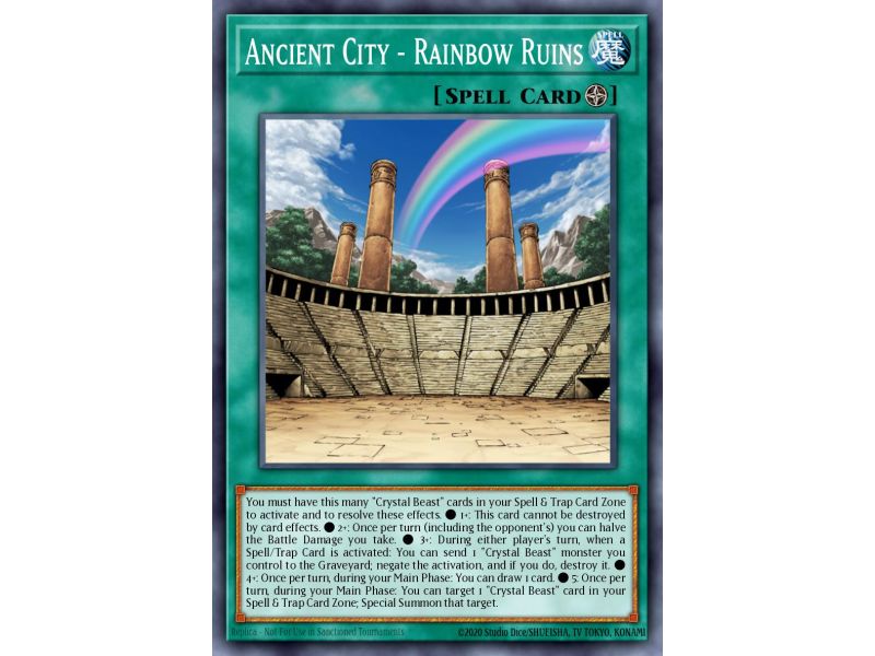 Ancient City - Rainbow Ruins (Rare)