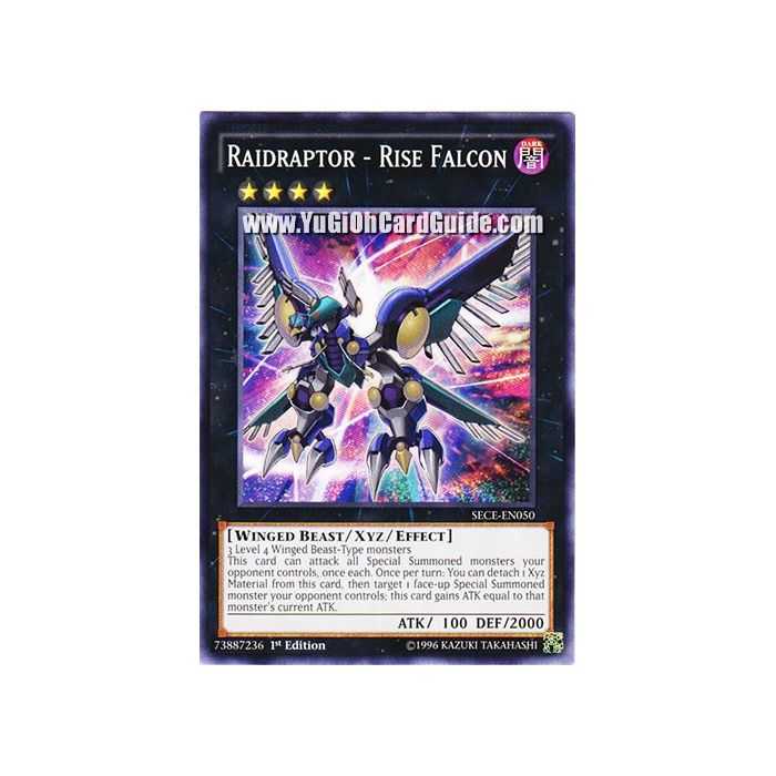 Raidraptor - Rise Falcon (Common) – Secrets of Eternity | Carta YUGIOH en México
