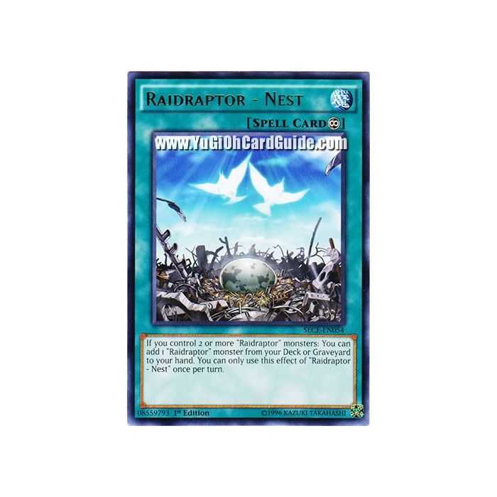 Raidraptor - Nest (Rare) – Secrets of Eternity | Carta YUGIOH en México