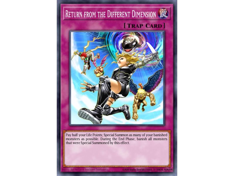 Return from the Different Dimension (Super Rare)