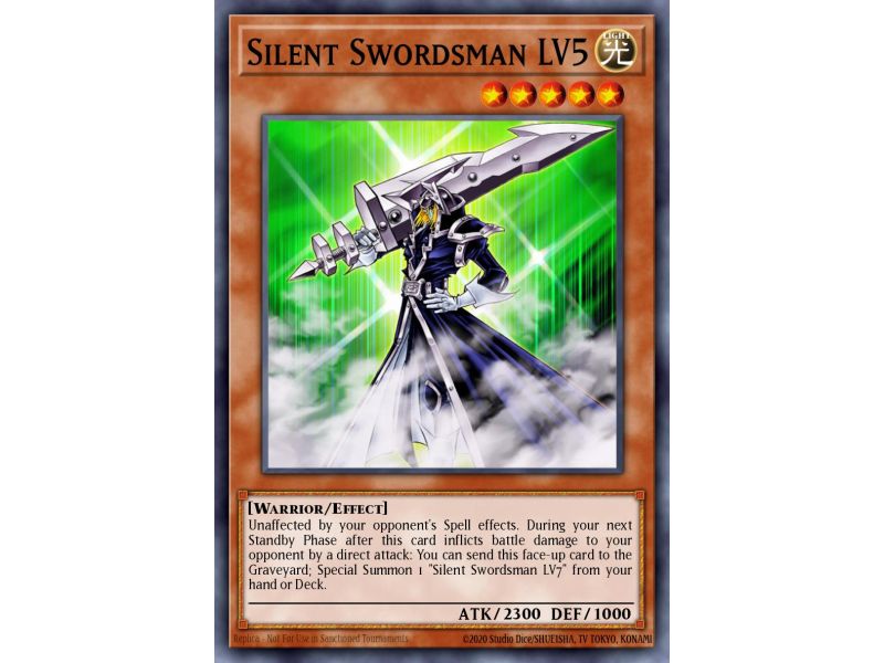 Silent Swordsman LV5 (Common)