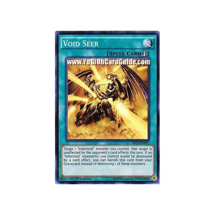 Void Seer (Super Rare) – Secrets of Eternity | Carta YUGIOH en México