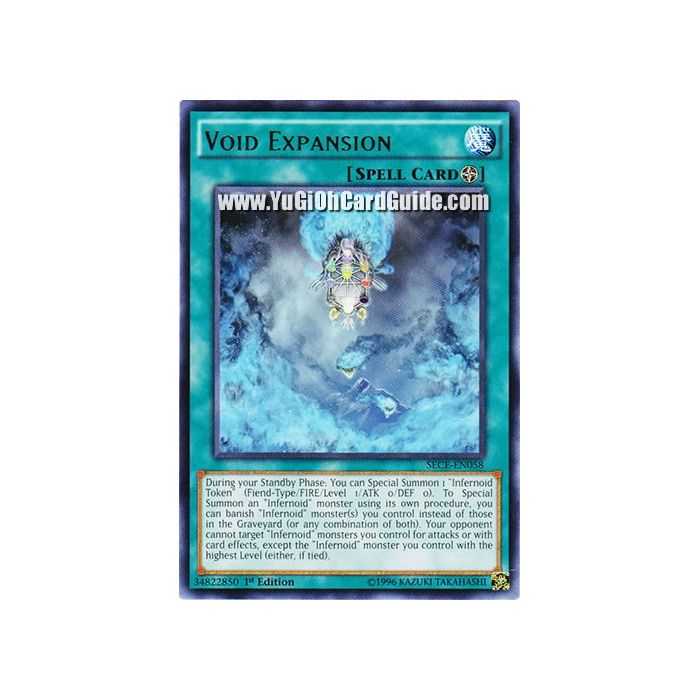 Void Expansion (Rare) – Secrets of Eternity | Carta YUGIOH en México