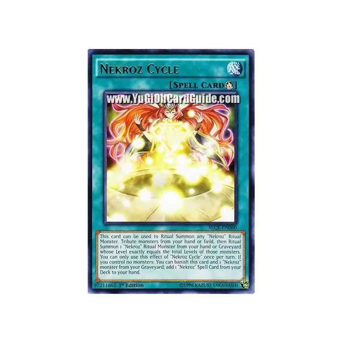 Nekroz Cycle (Rare) – Secrets of Eternity | Carta YUGIOH en México