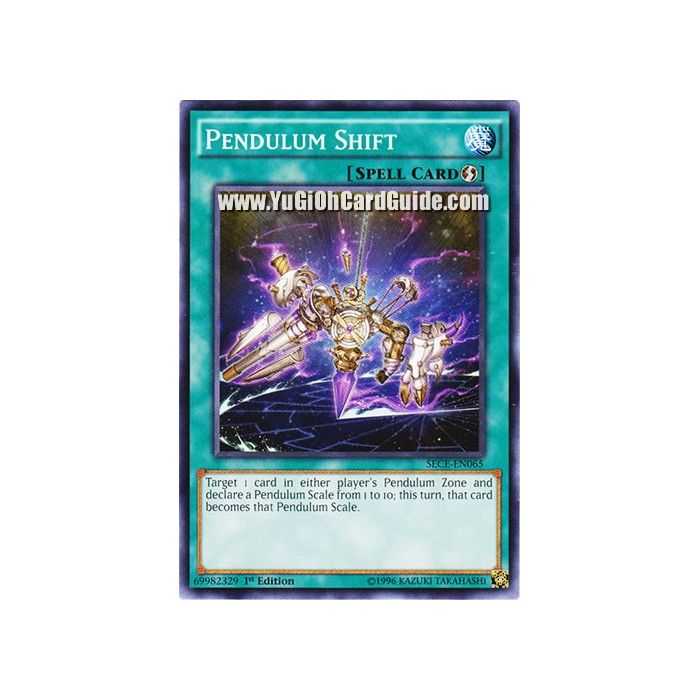 Pendulum Shift (Common) – Secrets of Eternity | Carta YUGIOH en México