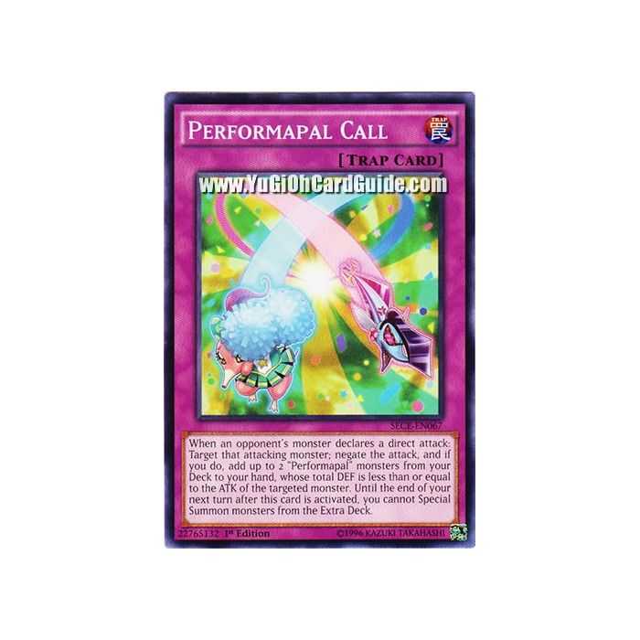 Performapal Call (Common) – Secrets of Eternity | Carta YUGIOH en México