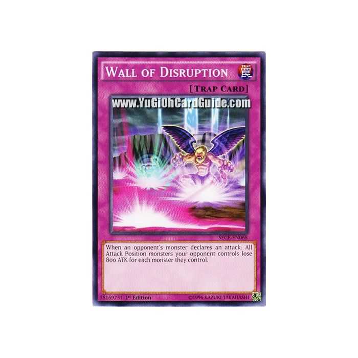 Wall of Disruption (Common) – Secrets of Eternity | Carta YUGIOH en México