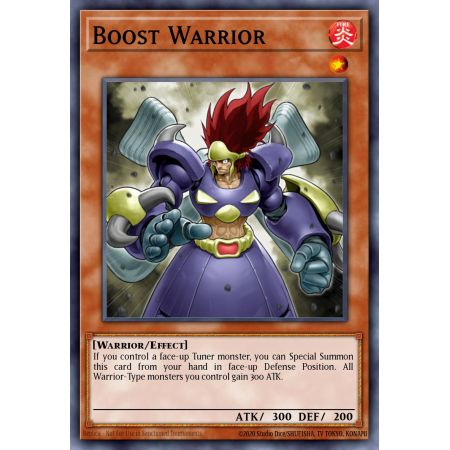 Boost Warrior (Super Rare)