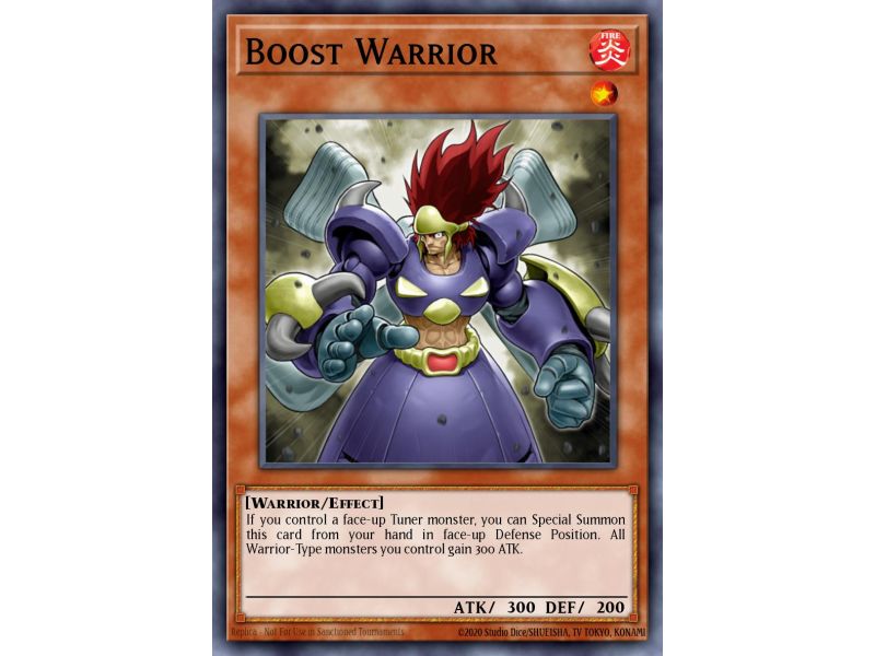 Boost Warrior (Super Rare)