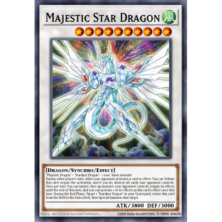 Majestic Star Dragon (Rare)