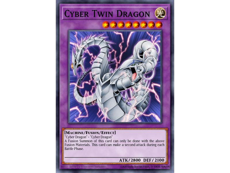 Cyber Twin Dragon (Rare)