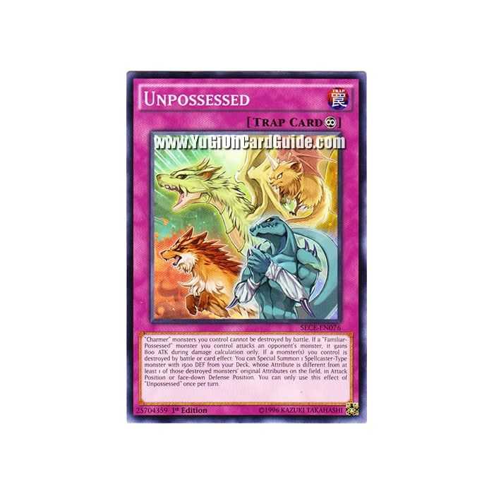 Unpossessed (Common) – Secrets of Eternity | Carta YUGIOH en México